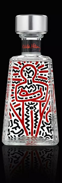 Absolut Vodka 绝对伏特加 推出的 Keith Haring 纪念版