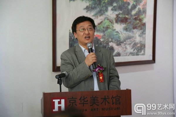 北京大学艺术学院副院长、博士生导师丁宁讲话