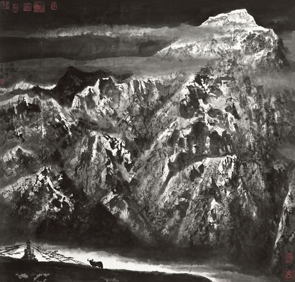 李小可 《山魂》 99×105cm 1999年作