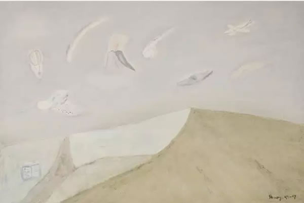 有阳光的大风景-4 1997年-2007年 布面 油画 100 × 150.5cm