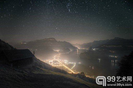 摄影师David Kaplan的一组拍摄于高山上的夜景风光摄影作品