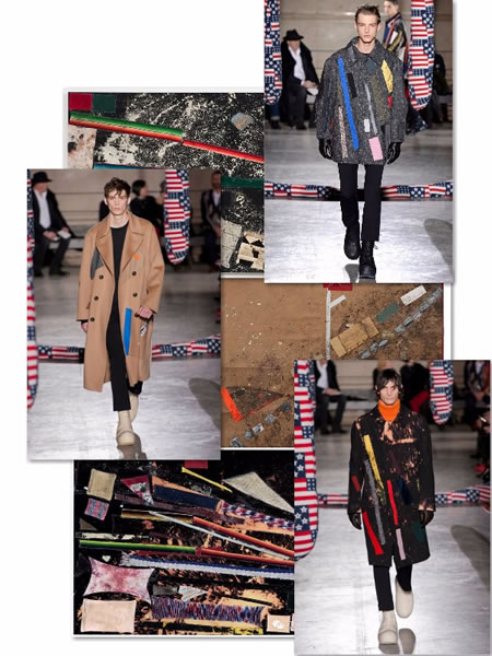 Raf Simons和 Sterling Ruby合作的2014年秋冬男装系列