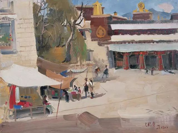 吴冠中 大昭寺
