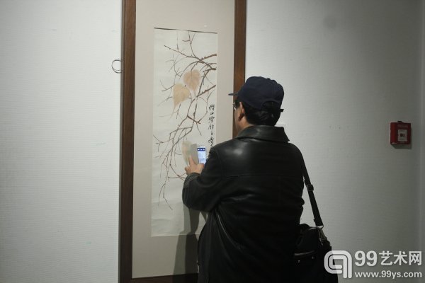 “叶隐闻声——齐白石工笔草虫大展”展览现场