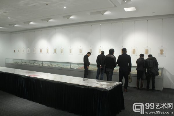 “叶隐闻声——齐白石工笔草虫大展”展览现场