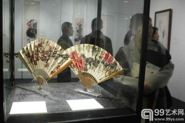 “叶隐闻声——齐白石工笔草虫大展”展览现场