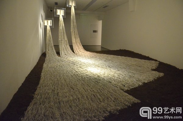 《空书•辞海》（2005原作，2015重制）展览现场
