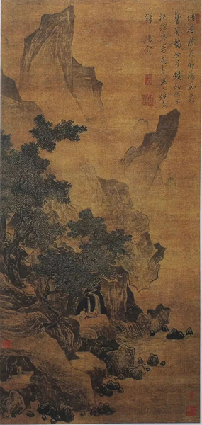《看泉听风图》 南京博物院藏