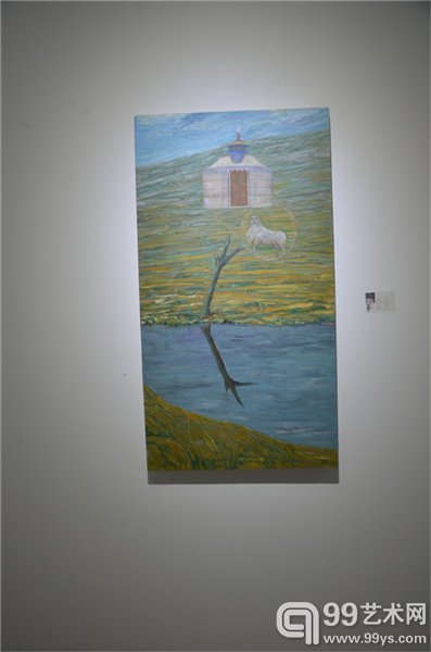 刘林魁 《我的家乡》70X130cm 2014