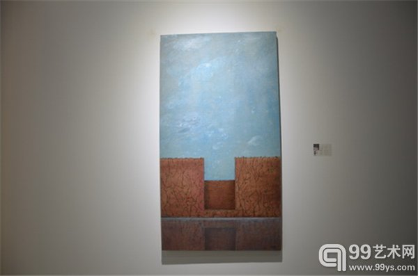 刘林魁《空》布面油画 70X130cm 2014