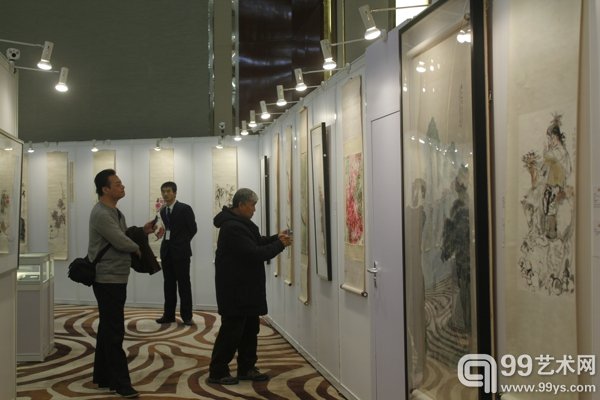 北京诚轩2015年秋季拍卖会预展现场