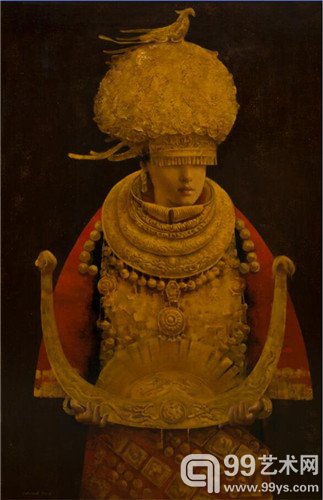 徐明《凤仪》120x80cm 布面油画 2014