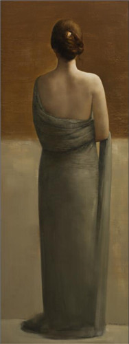 徐明《岁月》158x60cm 布面油画 2014