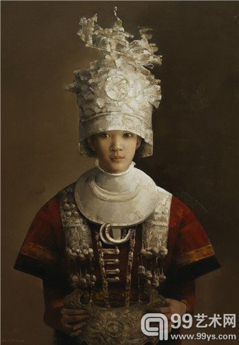 徐明《阿云》108x78cm  布面油画 2014