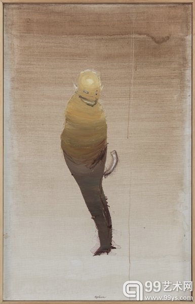 《未来人的考古有依据》油彩Oil、丙烯Acrylic 2015年 143x97cm
