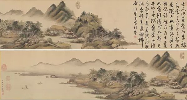 赫奕 烟树山亭