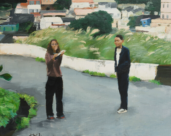 刘小东 离九份不远 2003年作 布面油画 76×97cm RMB 1,200,000-2,200,000
