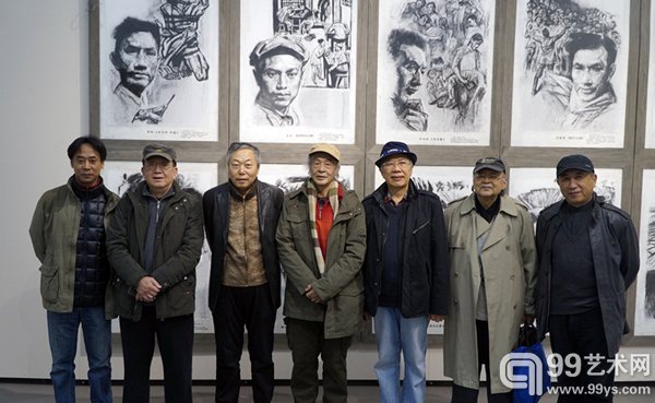 第三届架上连环画展现场 嘉宾合影