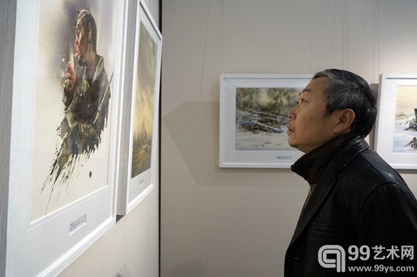 第三届架上连环画展现场