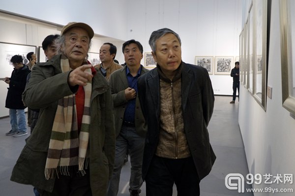 第三届架上连环画展现场 