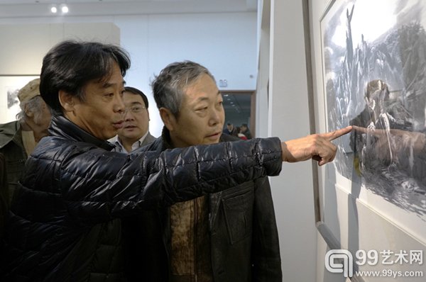 第三届架上连环画展现场