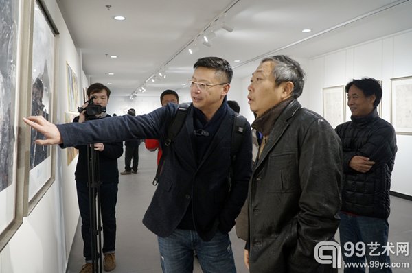 第三届架上连环画展现场
