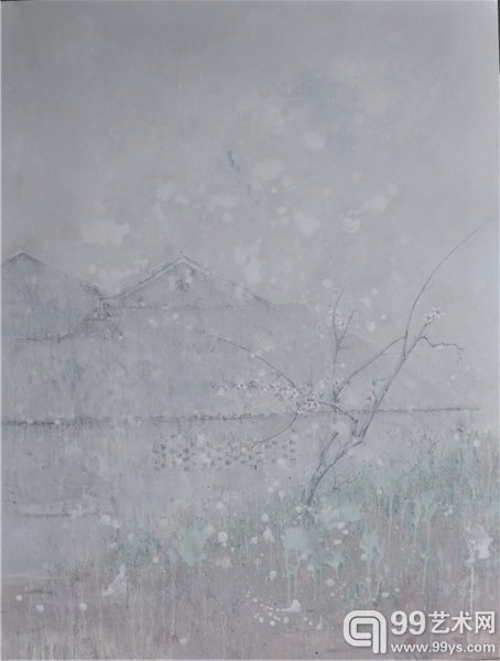 《我以为故乡处处是花园》徐梁 布面油画 120x90cm 2015