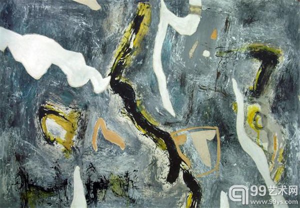 《智者三》 袁野豪  综合材料 80X60cm  2011