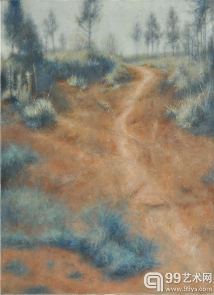 李凯兵《小路》75x55cm  布面油画  2011-2015年