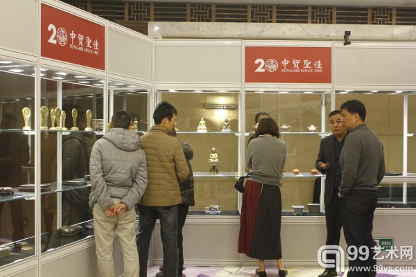 中贸圣佳2015秋拍预展现场