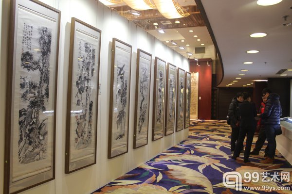 中贸圣佳2015秋拍预展现场