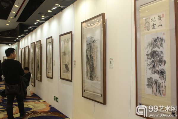 中贸圣佳2015秋拍预展现场
