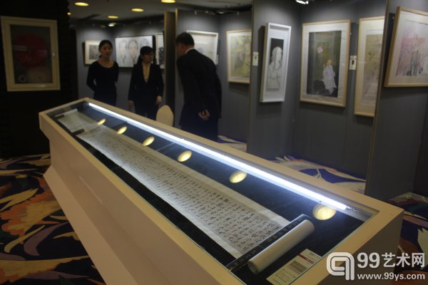 中贸圣佳2015秋拍预展现场