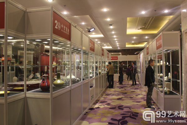 中贸圣佳2015秋拍预展现场