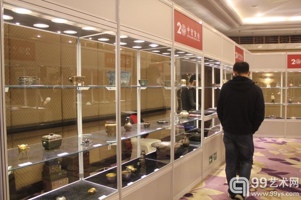中贸圣佳2015秋拍预展现场