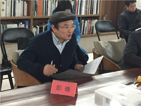 彭 锋（北京大学艺术学院副院长）研讨会上发言