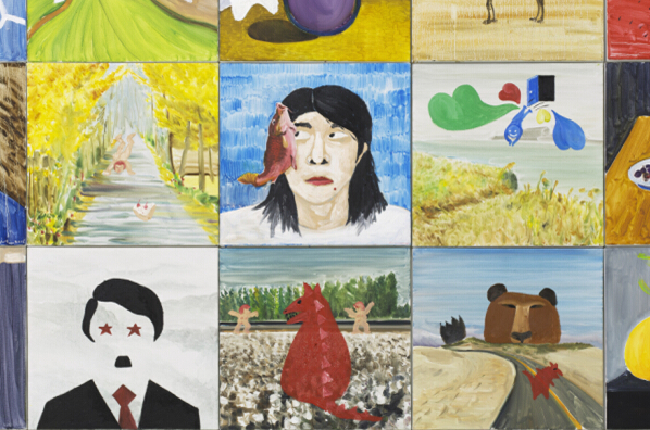 展览作品局部