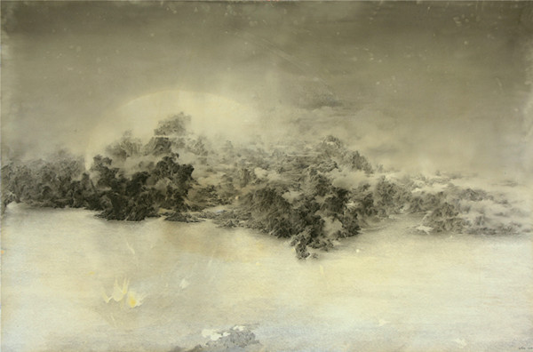 石博文-《招摇》-101x152cm-综合材料 -2015