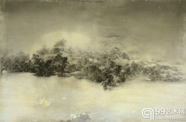 石博文-《招摇》-101x152cm-综合材料 -2015