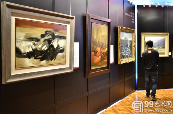 罗芙奥台北2015秋拍预展现场