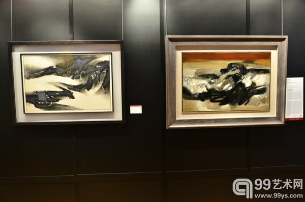  罗芙奥台北2015秋拍刘国松与朱德群作品