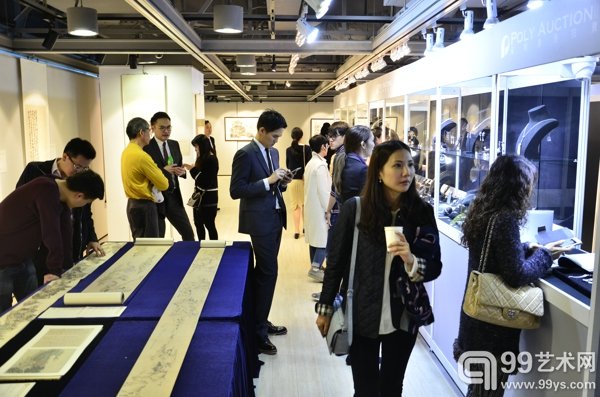 北京保利2015秋季拍卖会香港预展现场