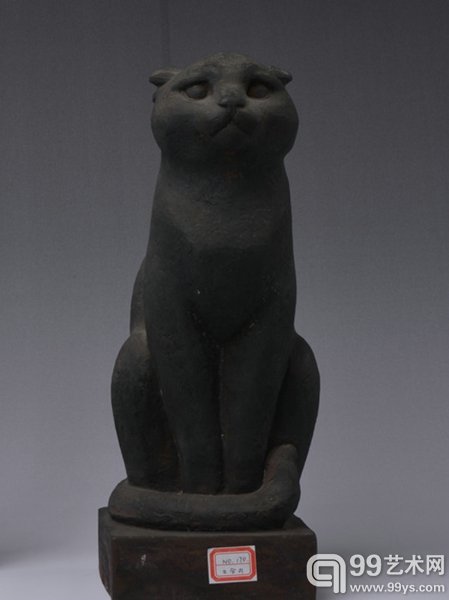 王合内 猫 21×15