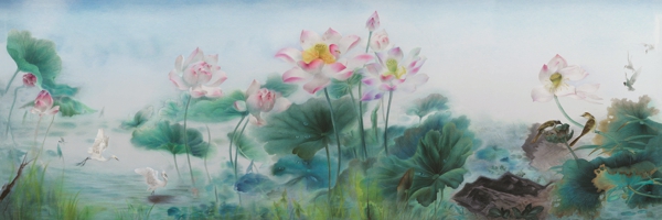 翠庭红波满清芳
