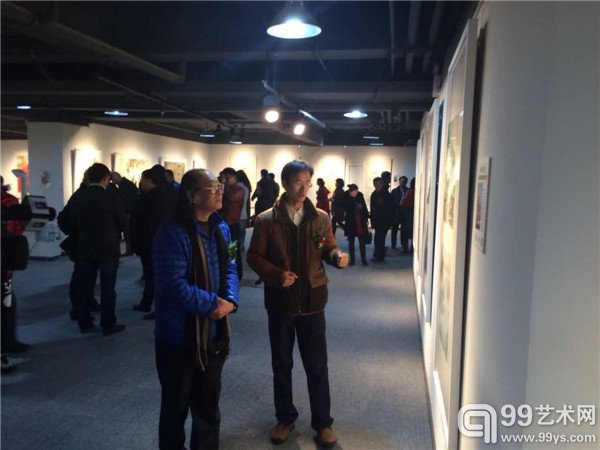 艺术中国行潍坊站画展现场照片