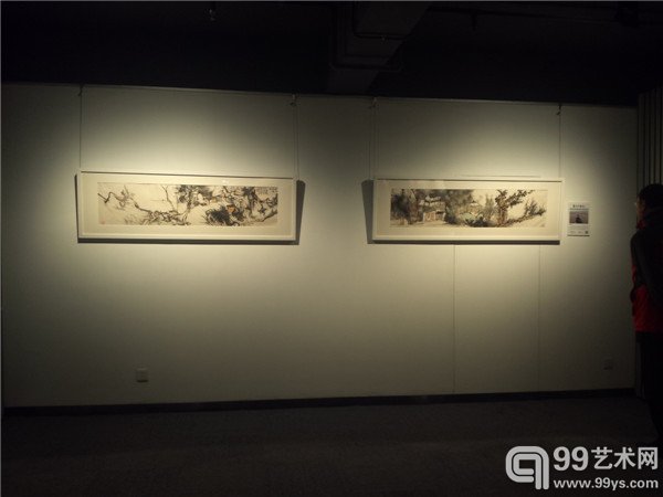艺术中国行潍坊站画展现场照片