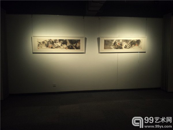 艺术中国行潍坊站画展现场照片