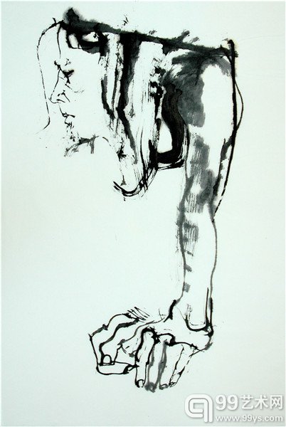 Hands/2003/46X69cm