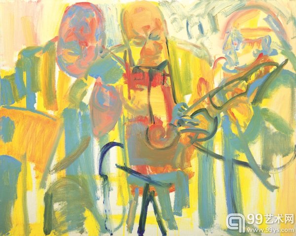 魔鬼的颤音 02 布面油画120 x 150 cm 2015年 