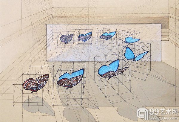 委内瑞拉艺术家 Rafael Araujo 的作品